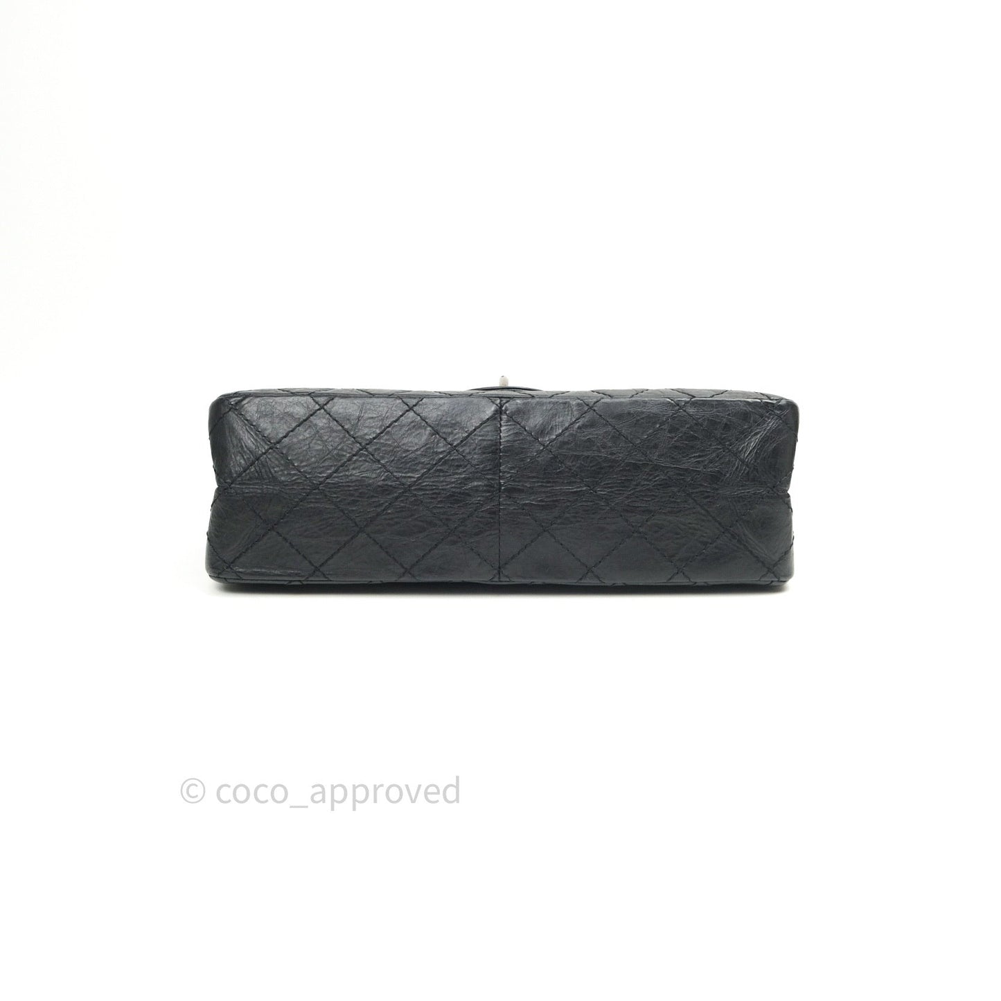 Chanel Reissue Quilted Aged Calfskin Black Ruthenium Hardware 226