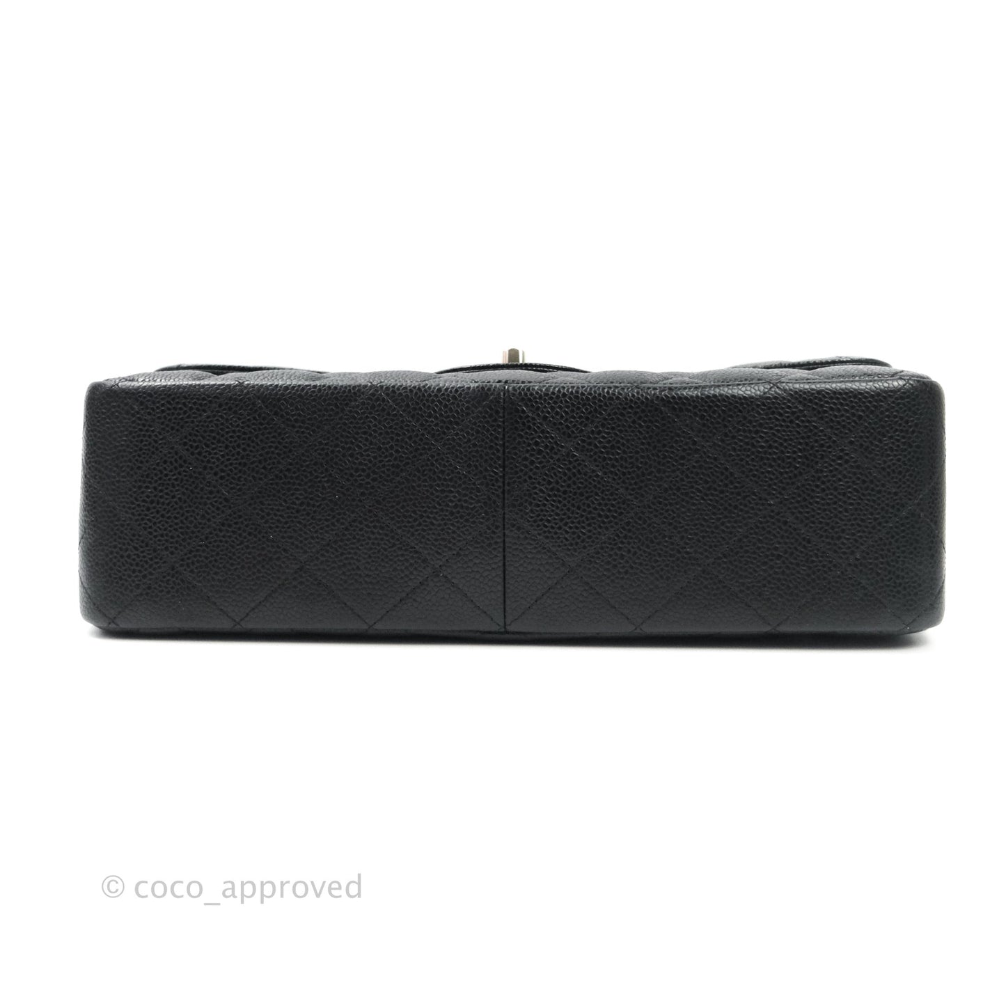 Chanel Jumbo Double Flap Black Caviar Silver Hardware⁣⁣