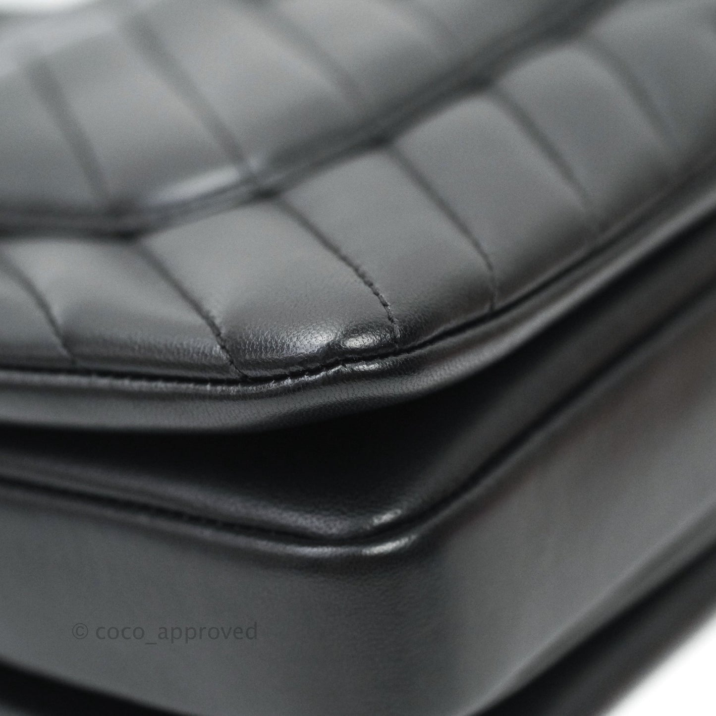 Chanel Trendy CC Chevron Small Black Lambskin Gold Hardware