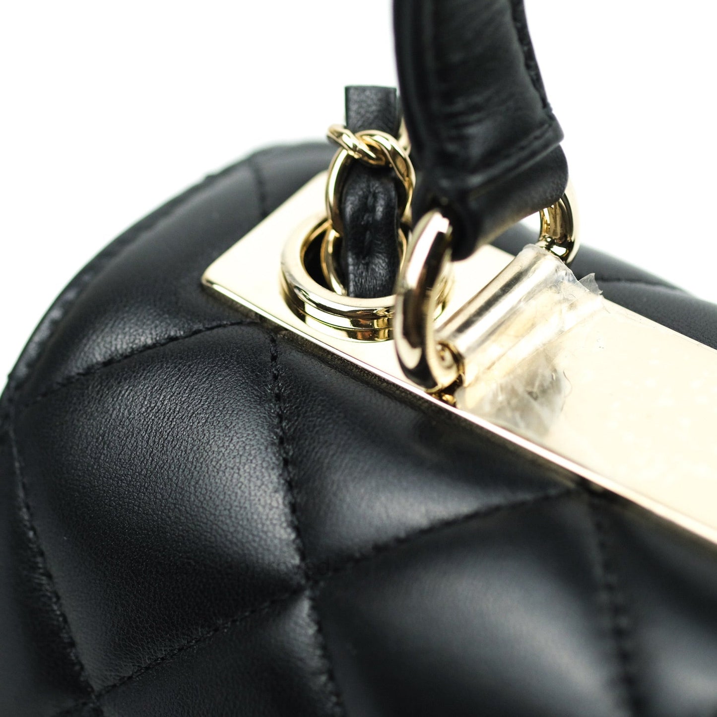 Chanel Trendy CC Small Black Lambskin Gold Hardware