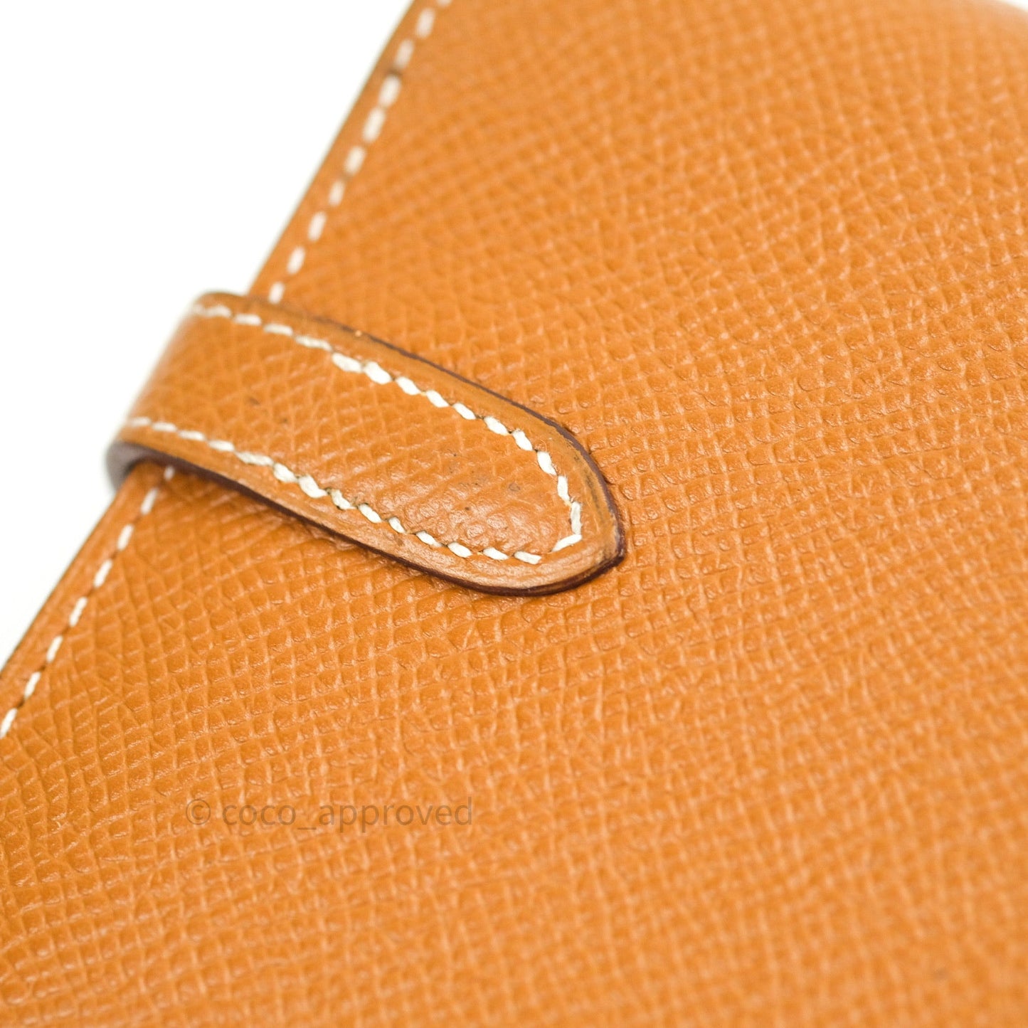 Hermès Epsom Kelly Wallet Gold Palladium Hardware