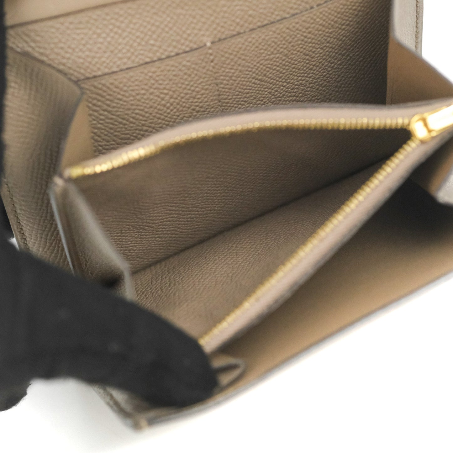 Hermès Constance Short Wallet Gris Asphalt Epsom Rose Gold Hardware