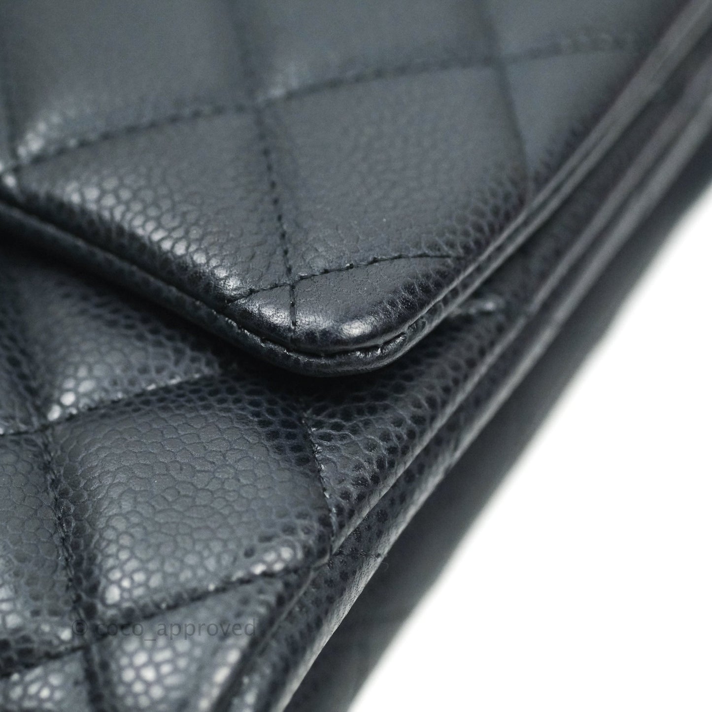 Chanel Quilted Clutch with Chain Dark Navy Ruthenium Hardware