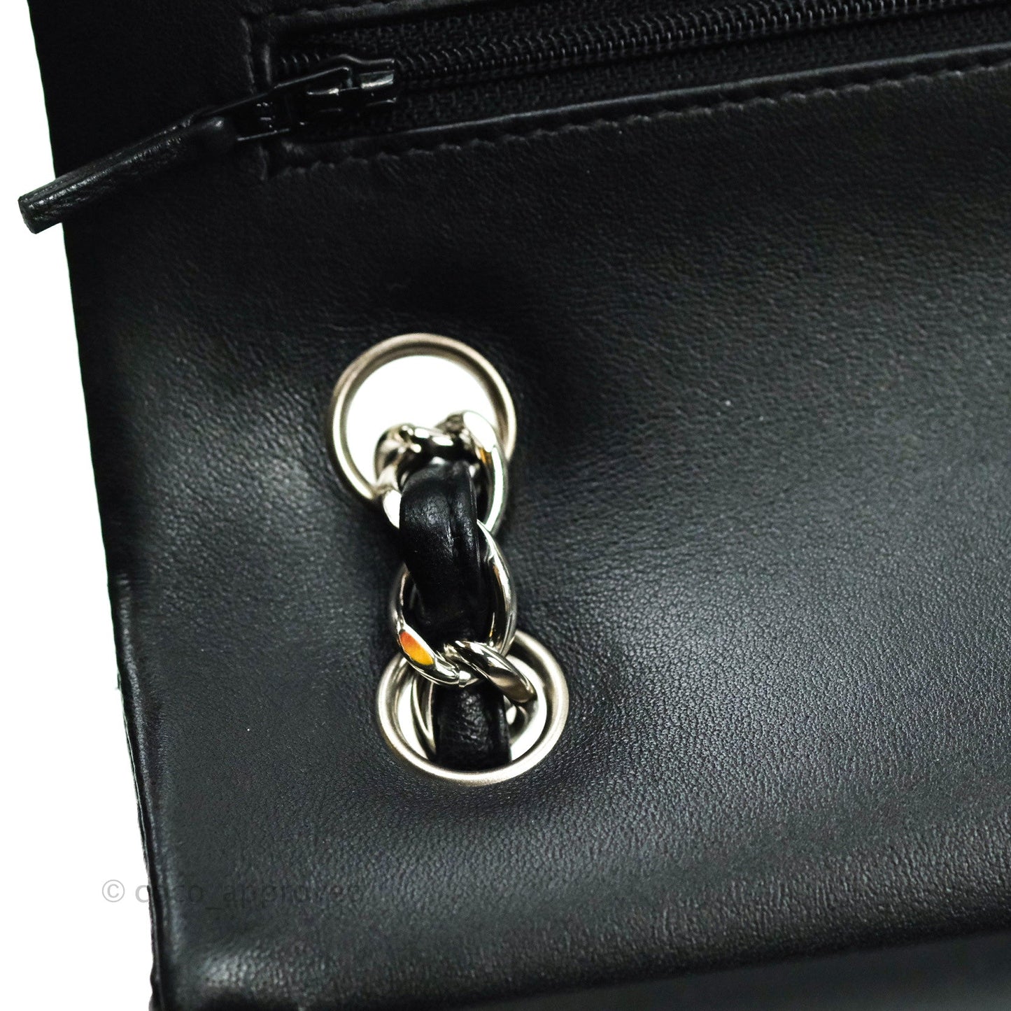 Chanel Jumbo Double Flap Black Lambskin Silver Hardware⁣⁣