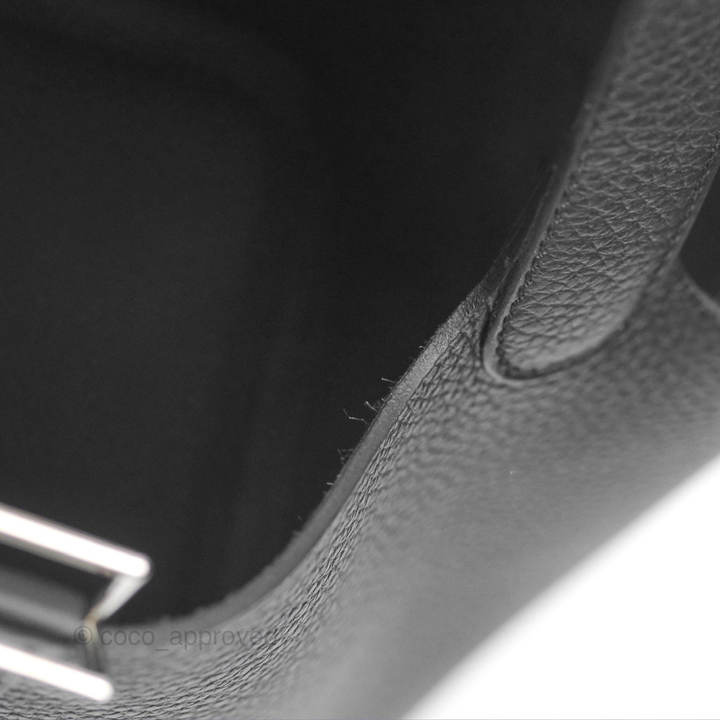 Hermès Picotin 22 Black Noir 89 Clemence Palladium Hardware
