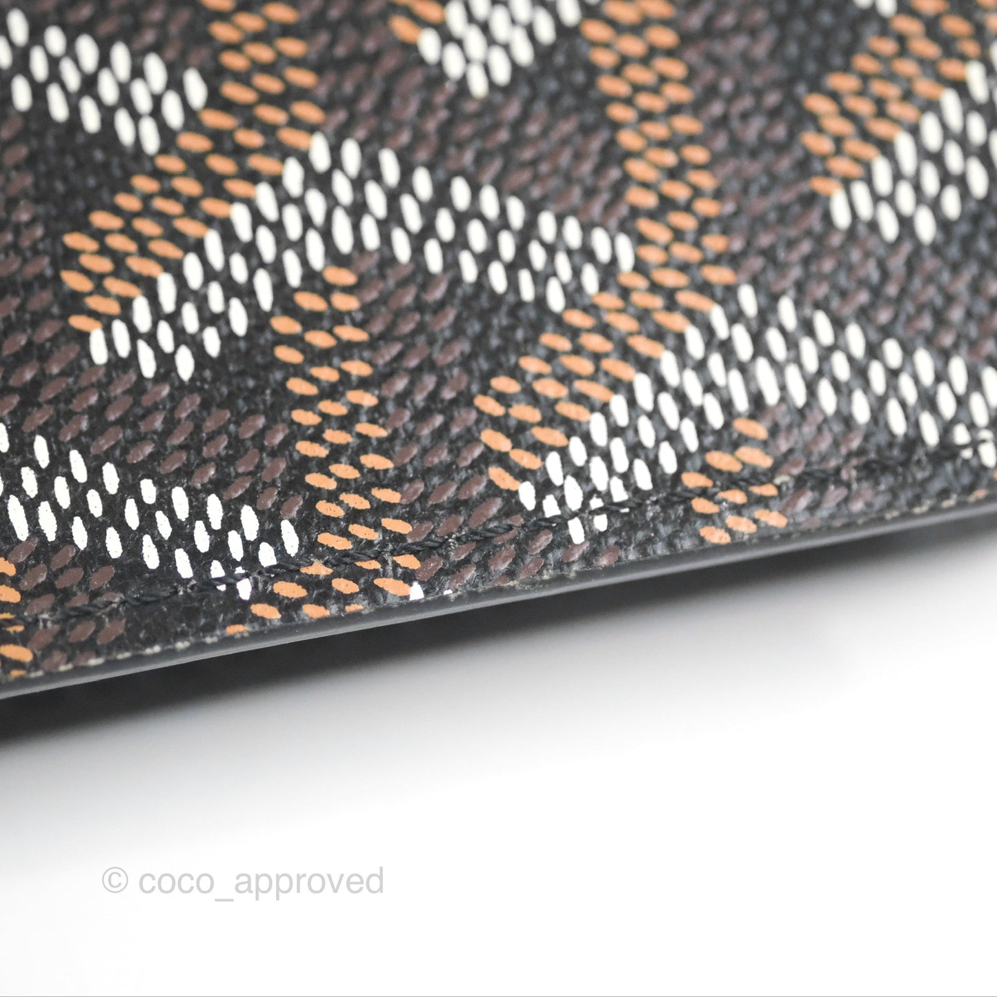 Goyard Malesherbes Card Wallet Goyardine Black