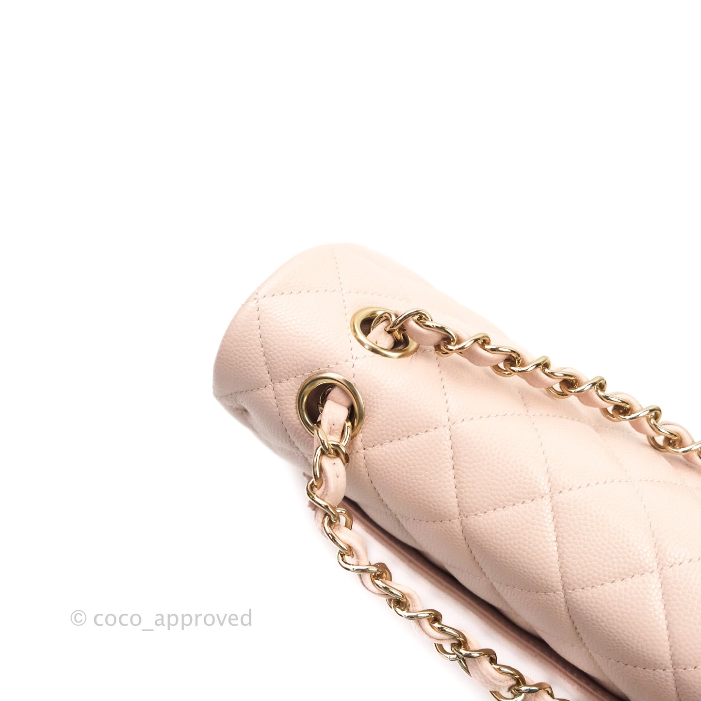 Chanel Classic Small S/M Flap Pink Caviar Gold Hardware