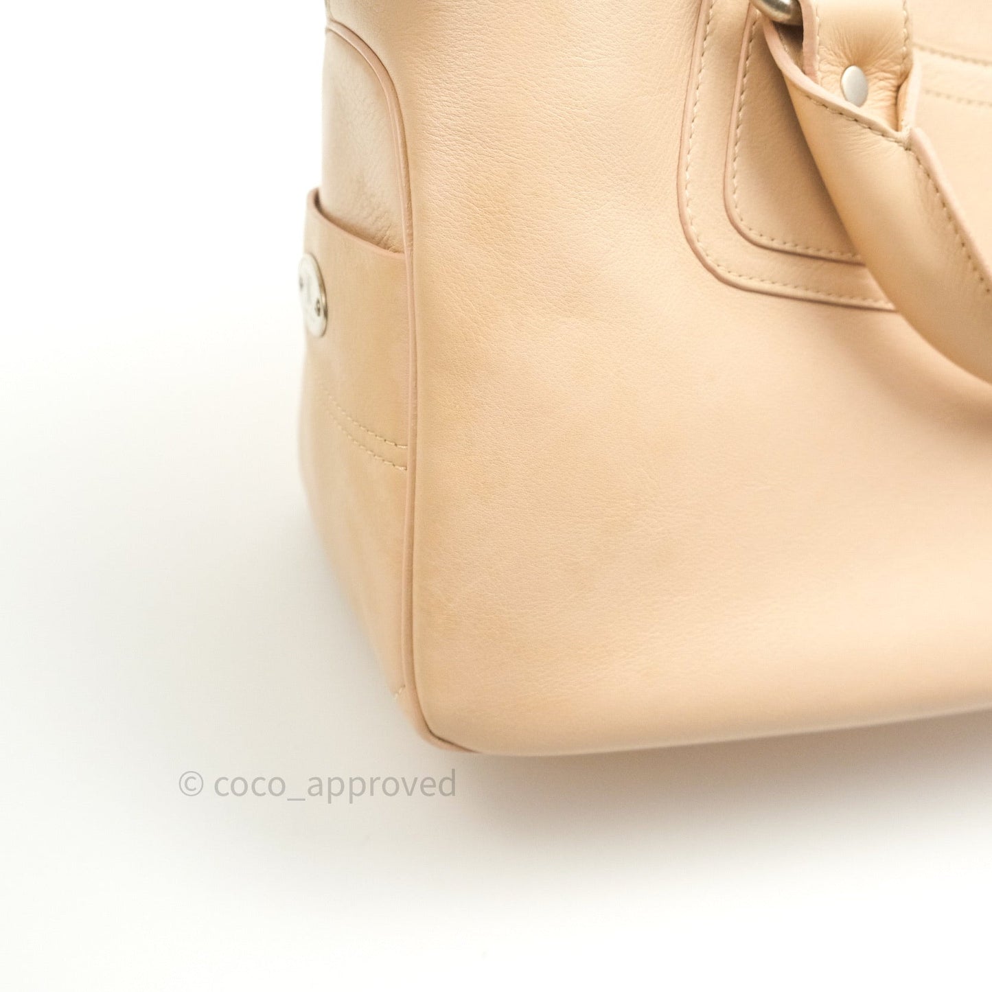 Céline Cream Boogie Handbag Vintage