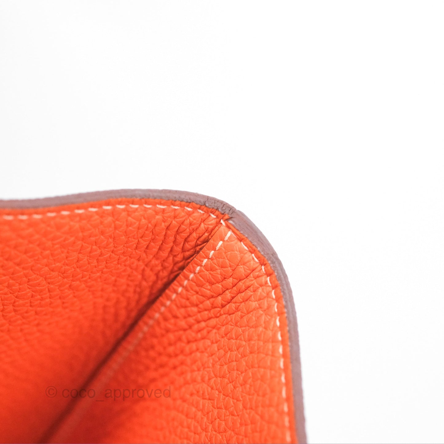 Hermès Double Sens Tote 36 Gold/ Orange Clemence