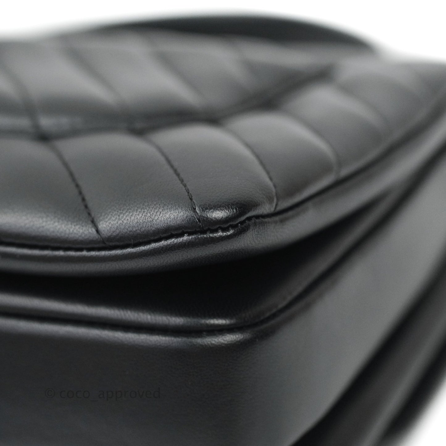Chanel Trendy CC Chevron Small Black Lambskin Gold Hardware