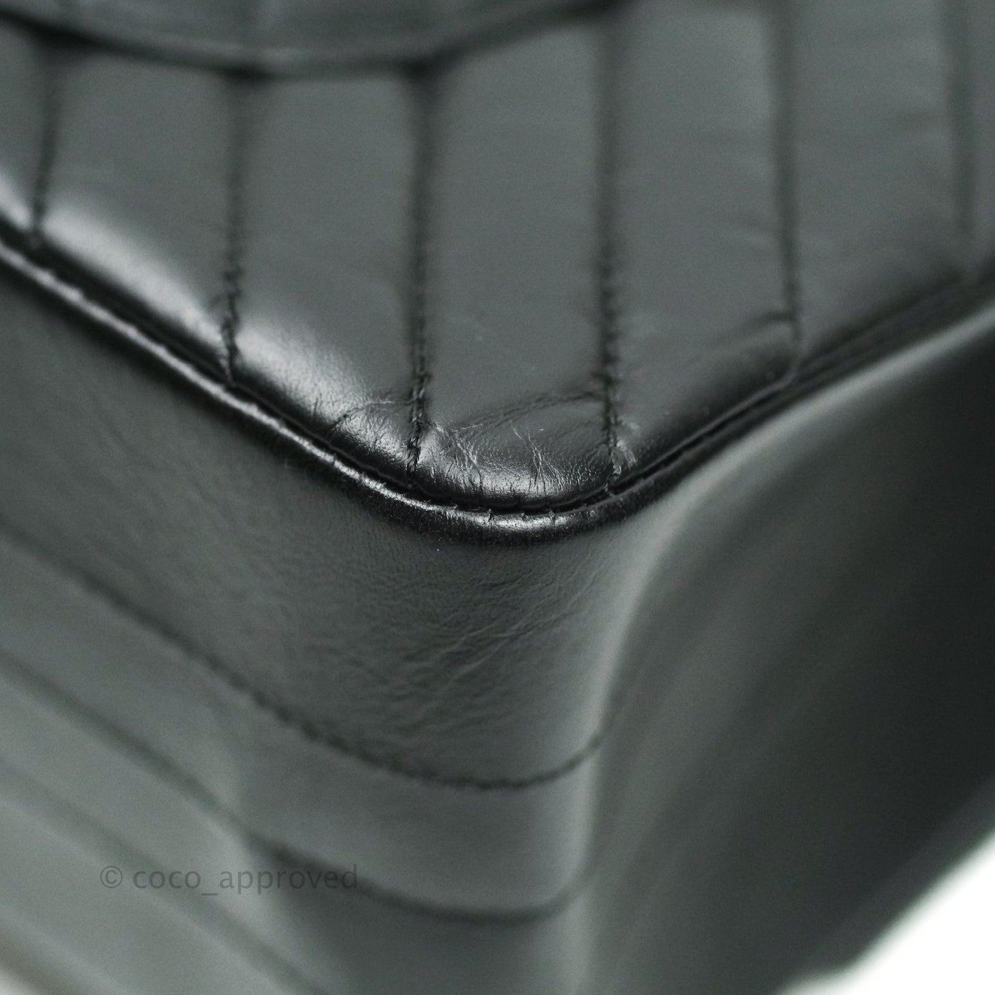 Chanel Reissue Chevron Aged Calfskin So Black Hardware 226