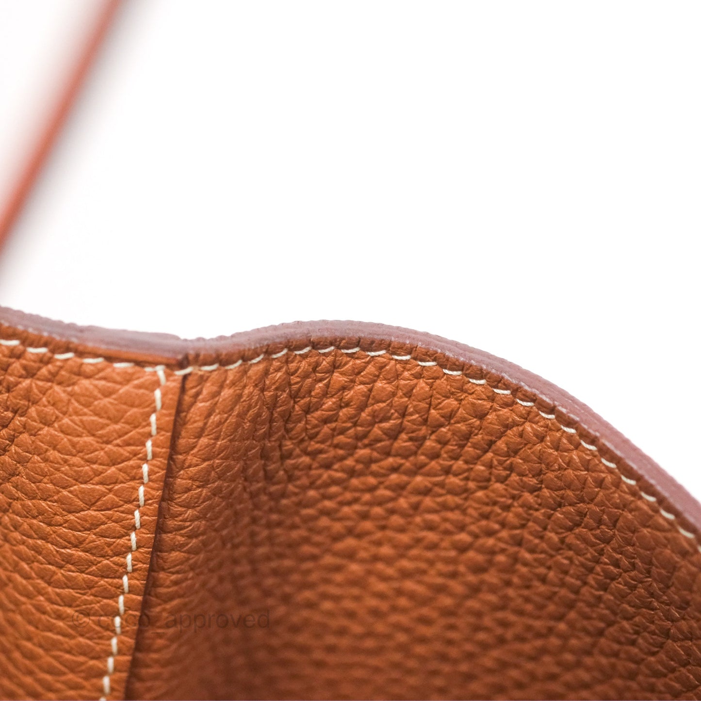 Hermès Double Sens Tote 36 Gold/ Orange Clemence