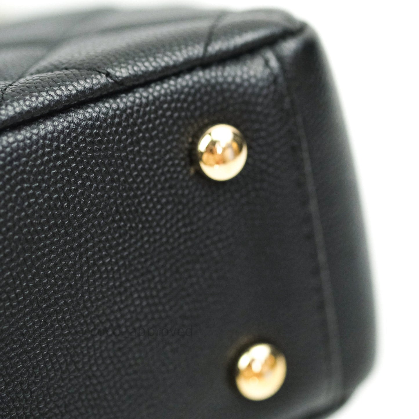 Chanel Quilted Small Business Affinity Flap Black Caviar Light Gold Hardware