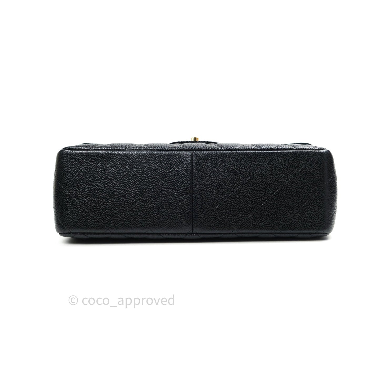 Chanel Classic Jumbo Double Flap Black Caviar Gold Hardware⁣⁣
