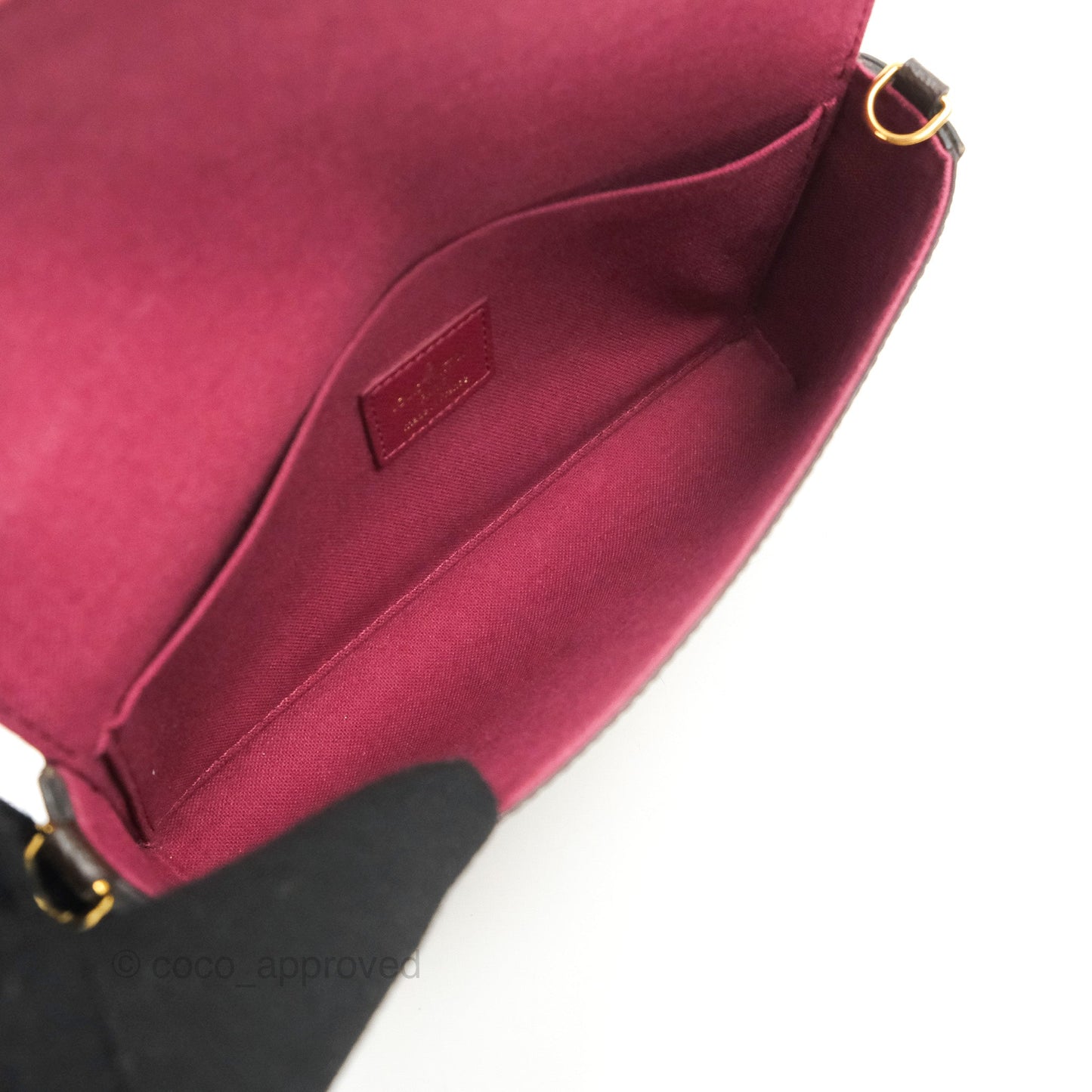 Louis Vuitton Félicie Pochette Monogram Canvas Fuchsia Pink