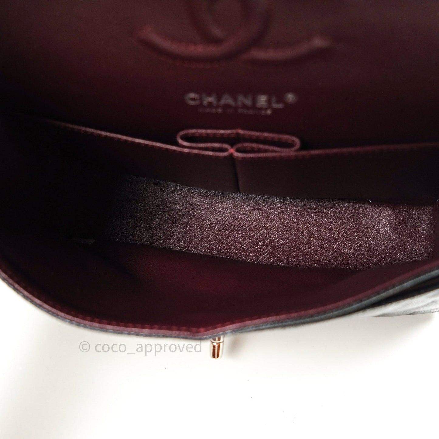 Chanel Classic Small S/M Flap Black Caviar Silver Hardware