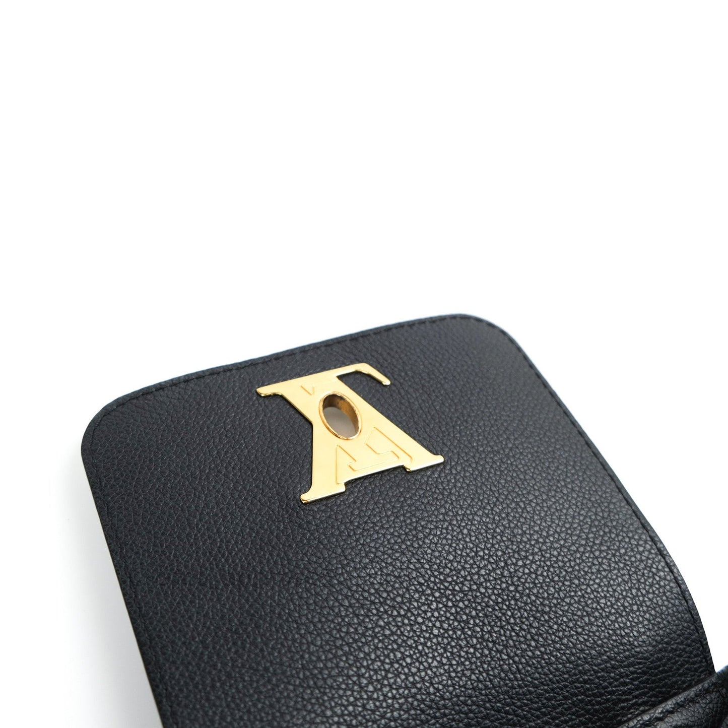 Louis Vuitton Lockme Mini Backpack Black Gold Hardware
