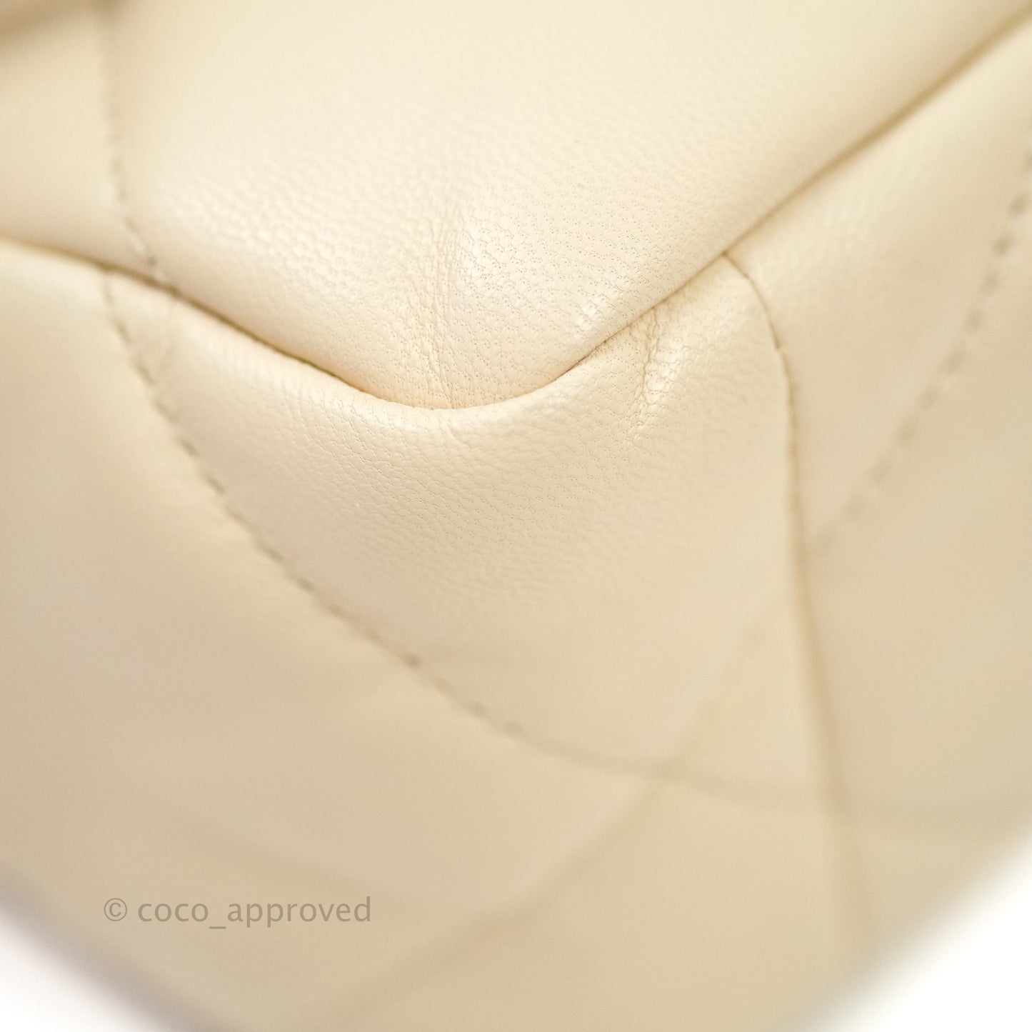 Chanel 19 Small Beige Goatskin Mixed Hardware