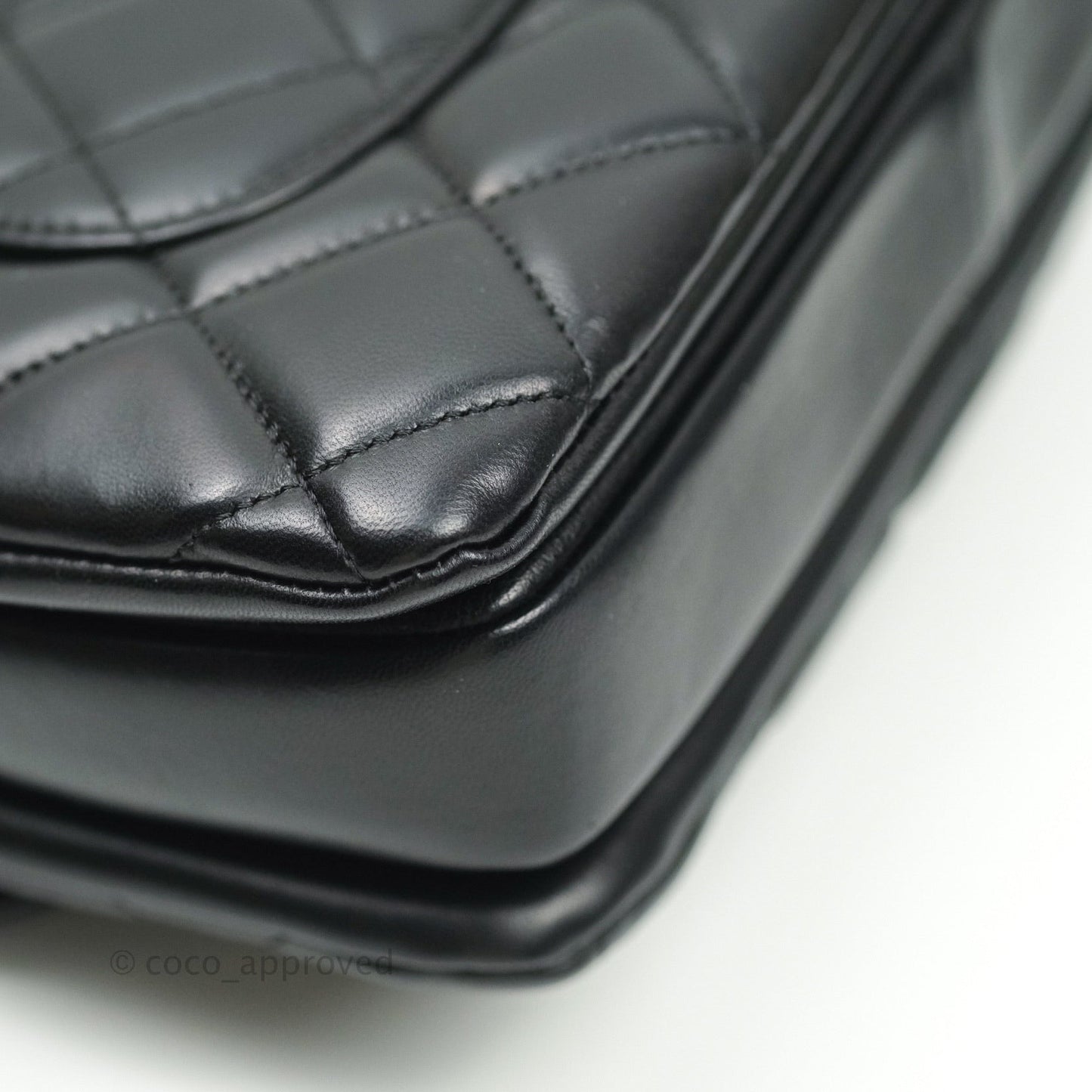 Chanel Trendy CC Quilted Small Black Lambskin Gold Hardware