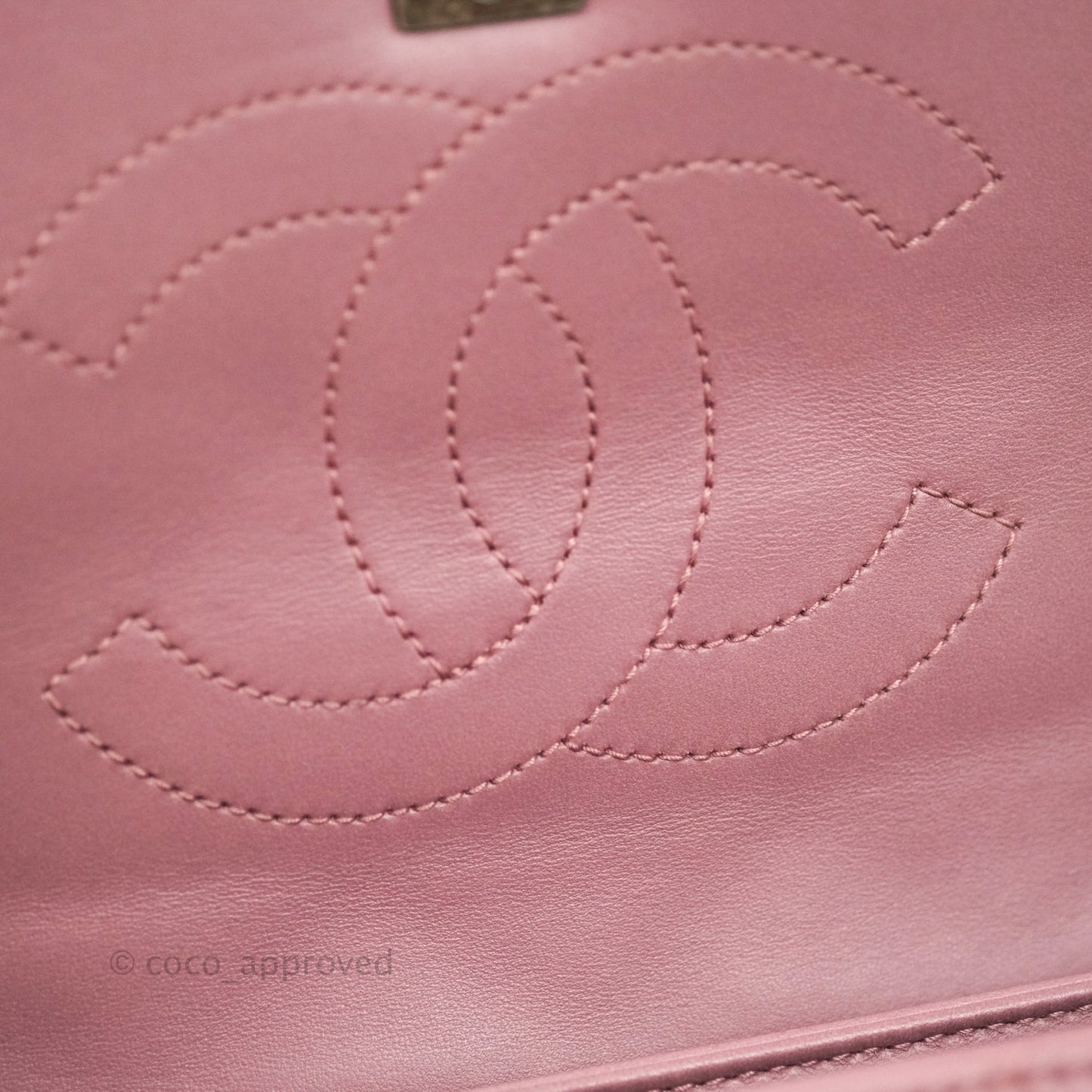 Chanel Trendy CC Small Mauve Pink Lambskin Ruthenium Hardware