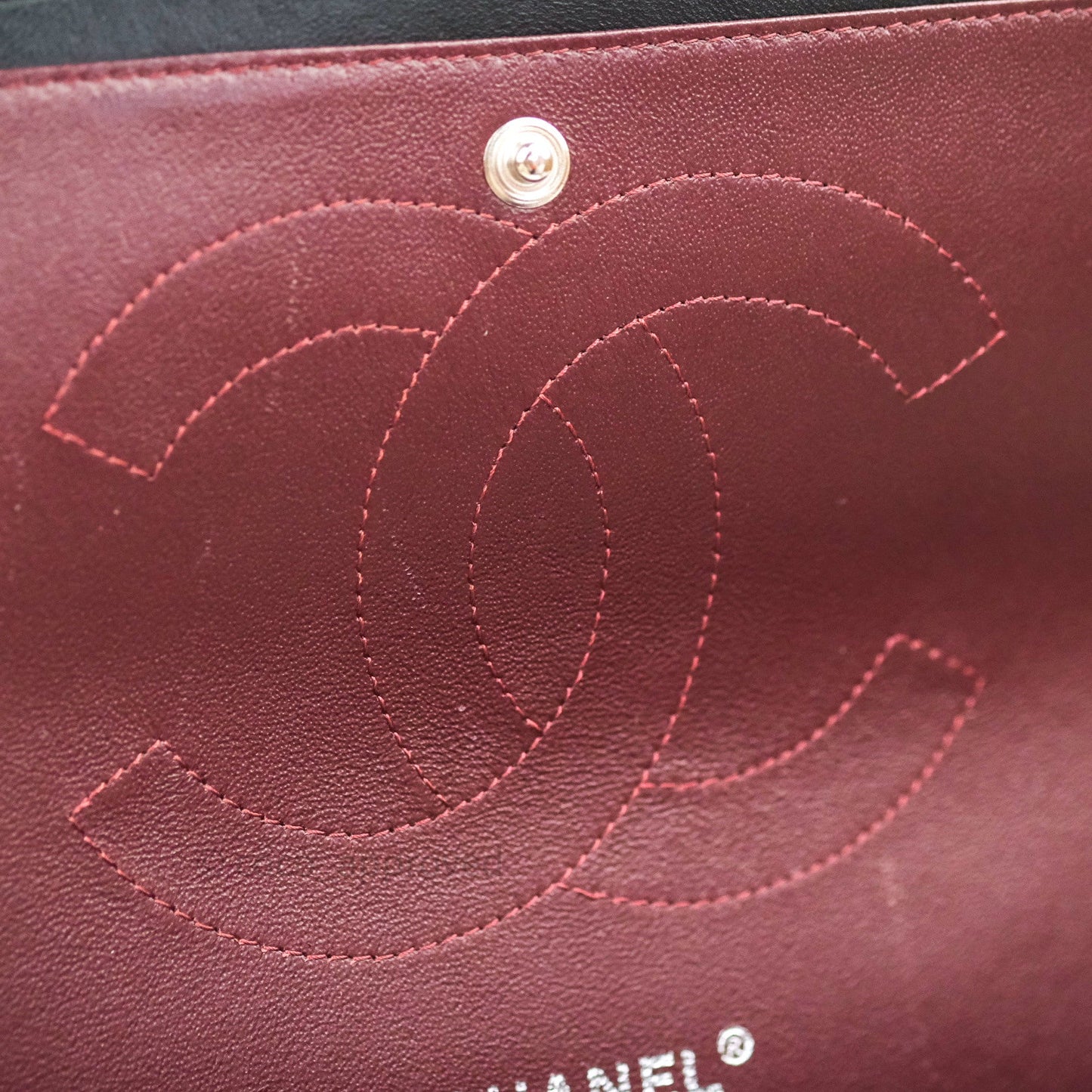 Chanel Jumbo Double Flap Black Lambskin Silver Hardware⁣⁣
