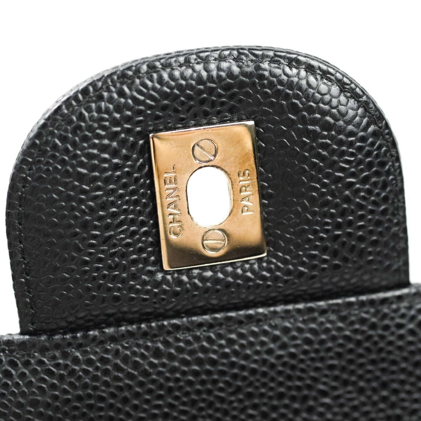 Chanel Jumbo Double Flap Black Caviar Silver Hardware⁣⁣