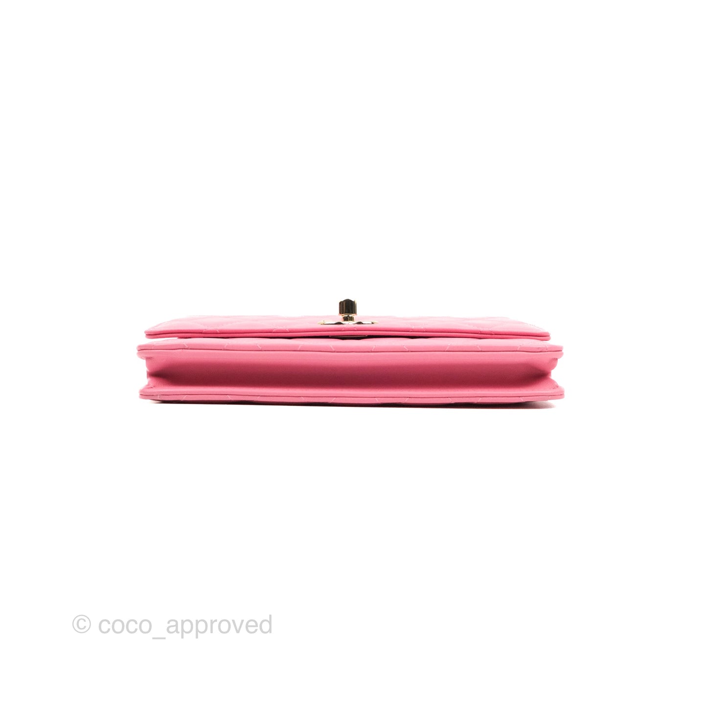 Chanel Trendy CC WOC Pink Lambskin Gold Hardware
