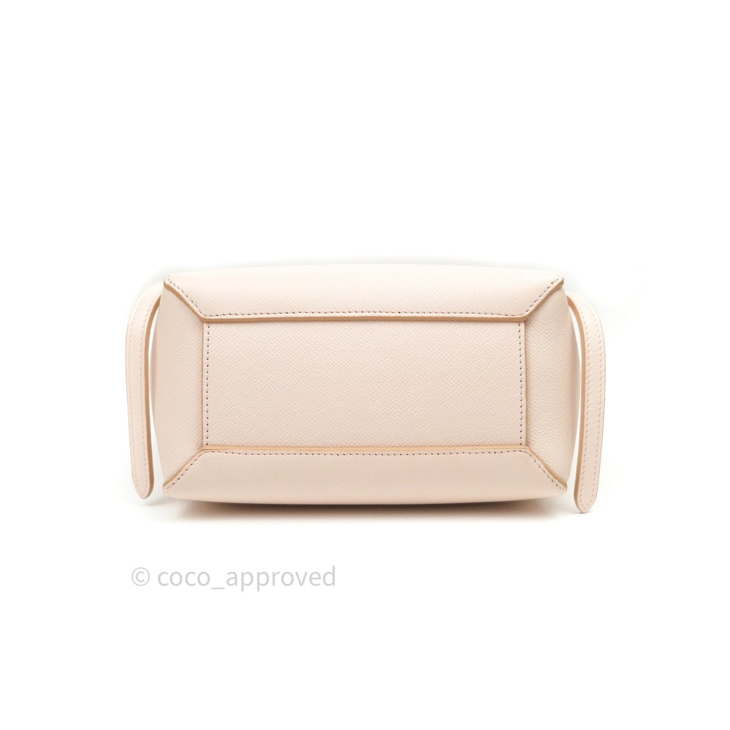 Celine Grained Calfskin Nano Belt Bag Pale Pink Gold Hardware