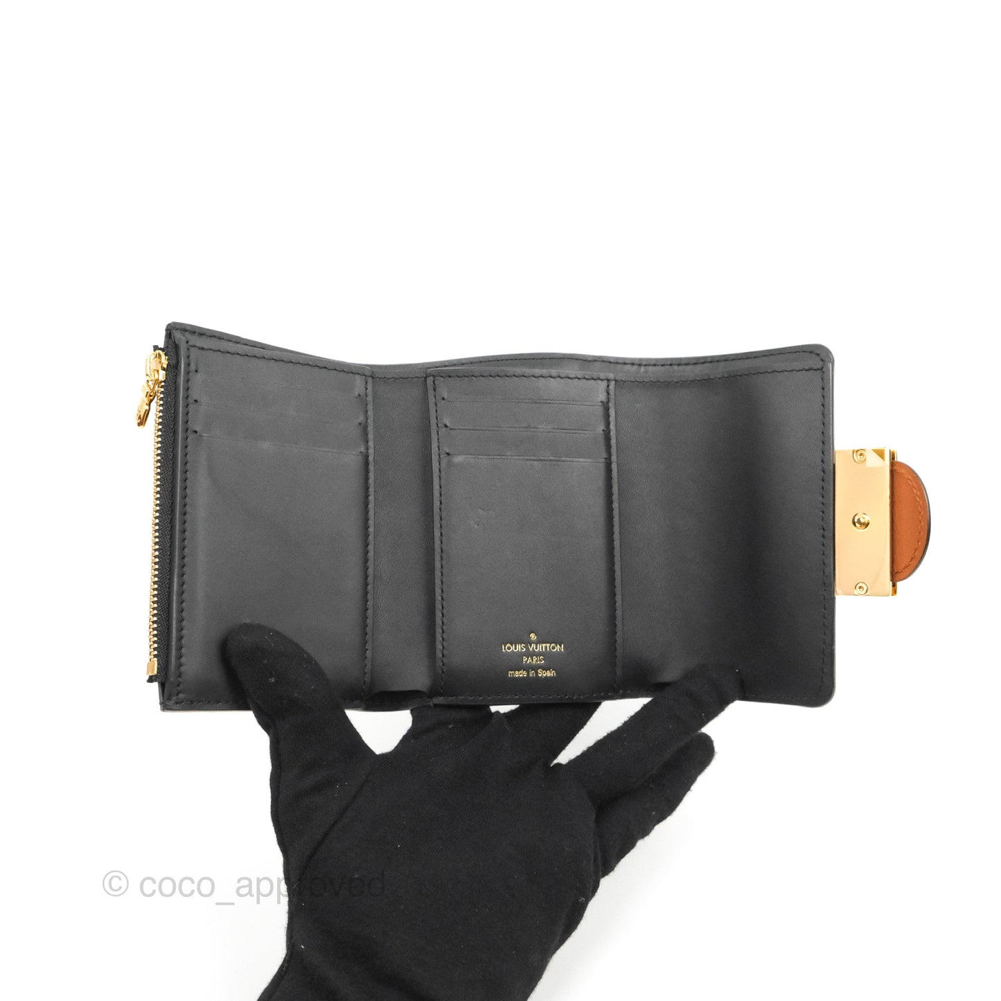 Louis Vuitton Dauphine Fold Wallet Reverse Monogram