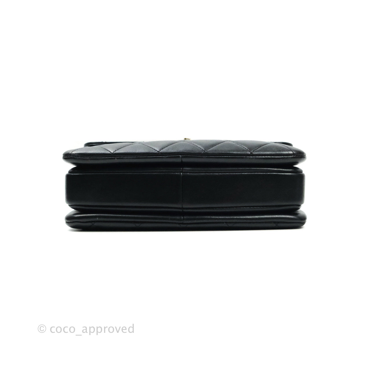 Chanel Trendy CC Small Black Lambskin Gold Hardware