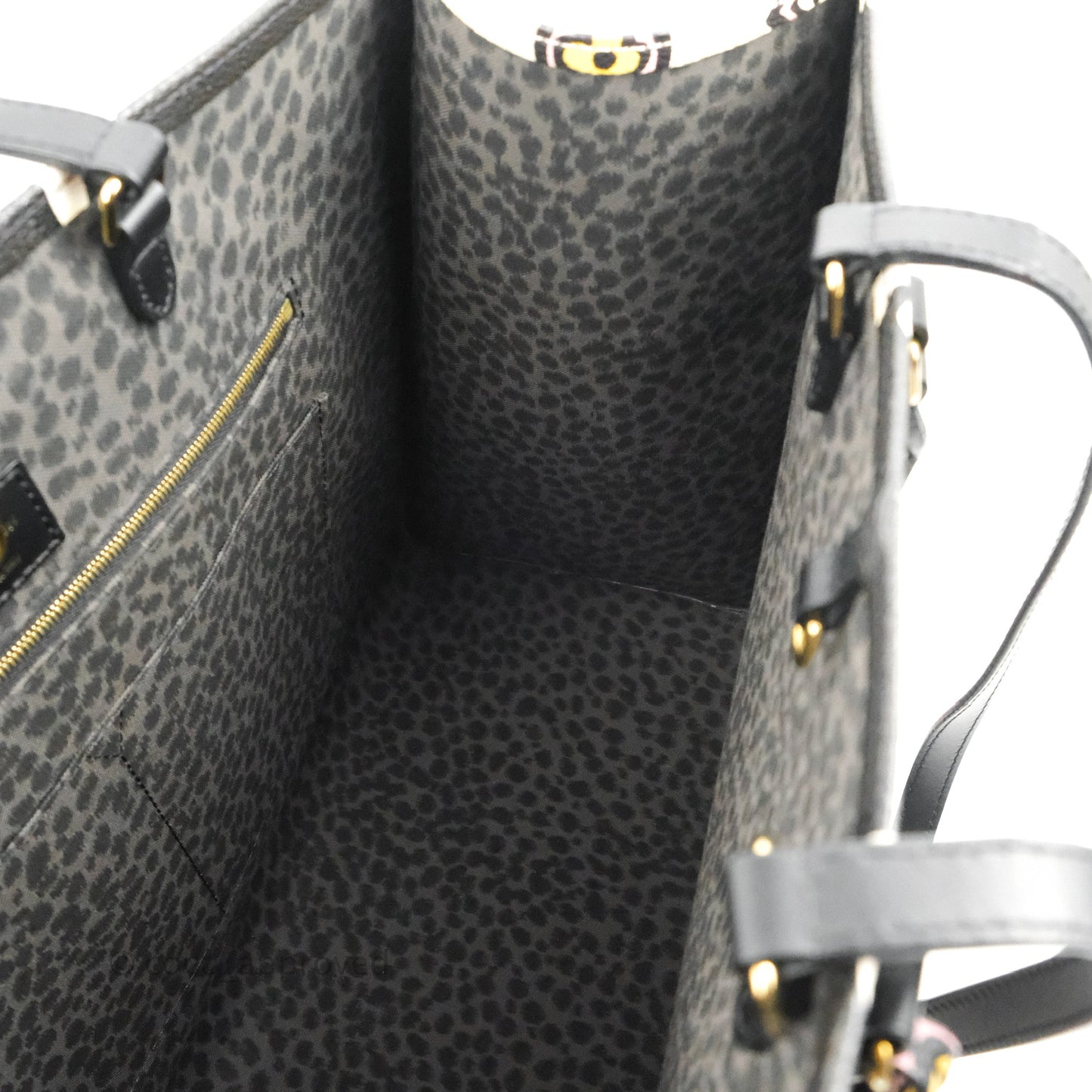 Louis Vuitton Monogram Giant Wild At Heart Onthego GM Black