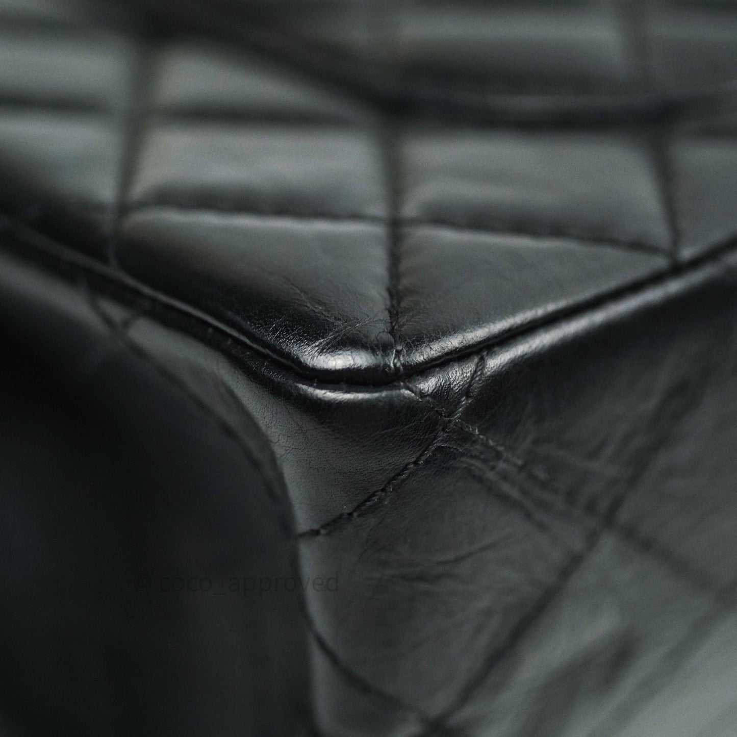 Chanel Reissue Quilted Aged Calfskin Black Gold Hardware 226