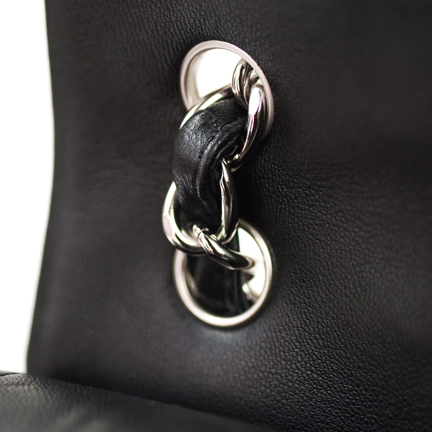 Chanel Jumbo Double Flap Black Lambskin Silver Hardware⁣⁣