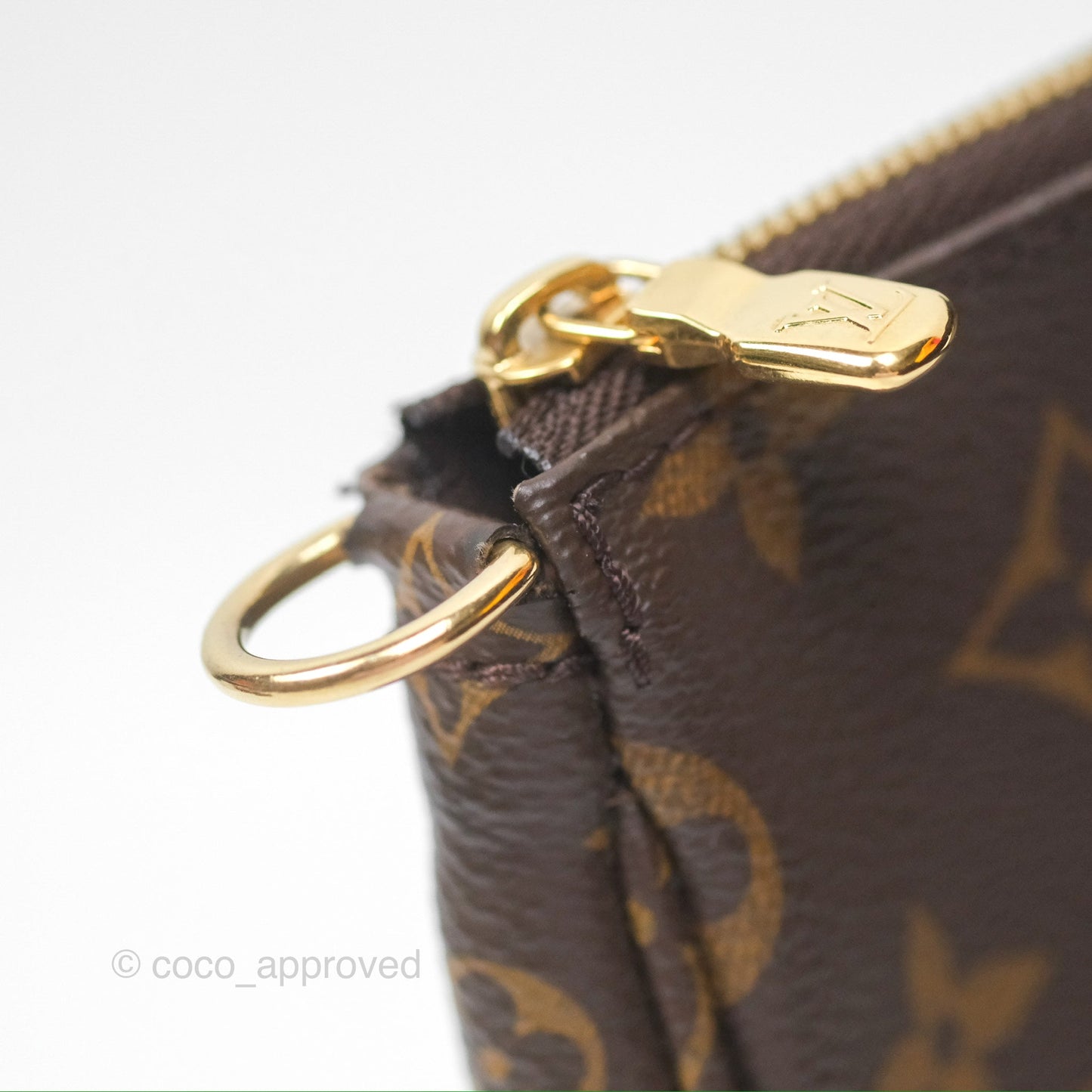 Louis Vuitton Multi Pochette Accessories Khaki Monogram Canvas