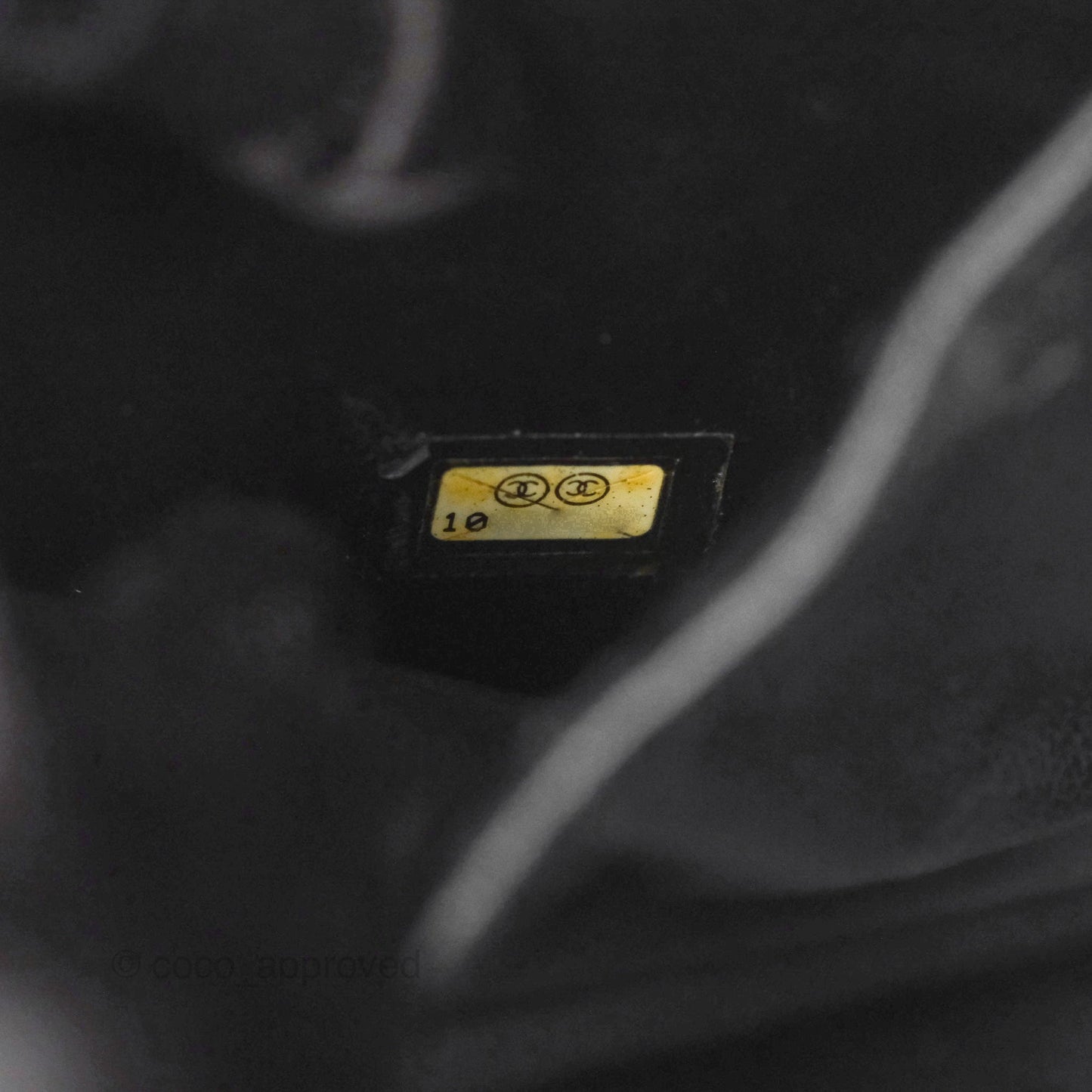 Chanel Vintage Vanity Case Black Caviar Gold Hardware