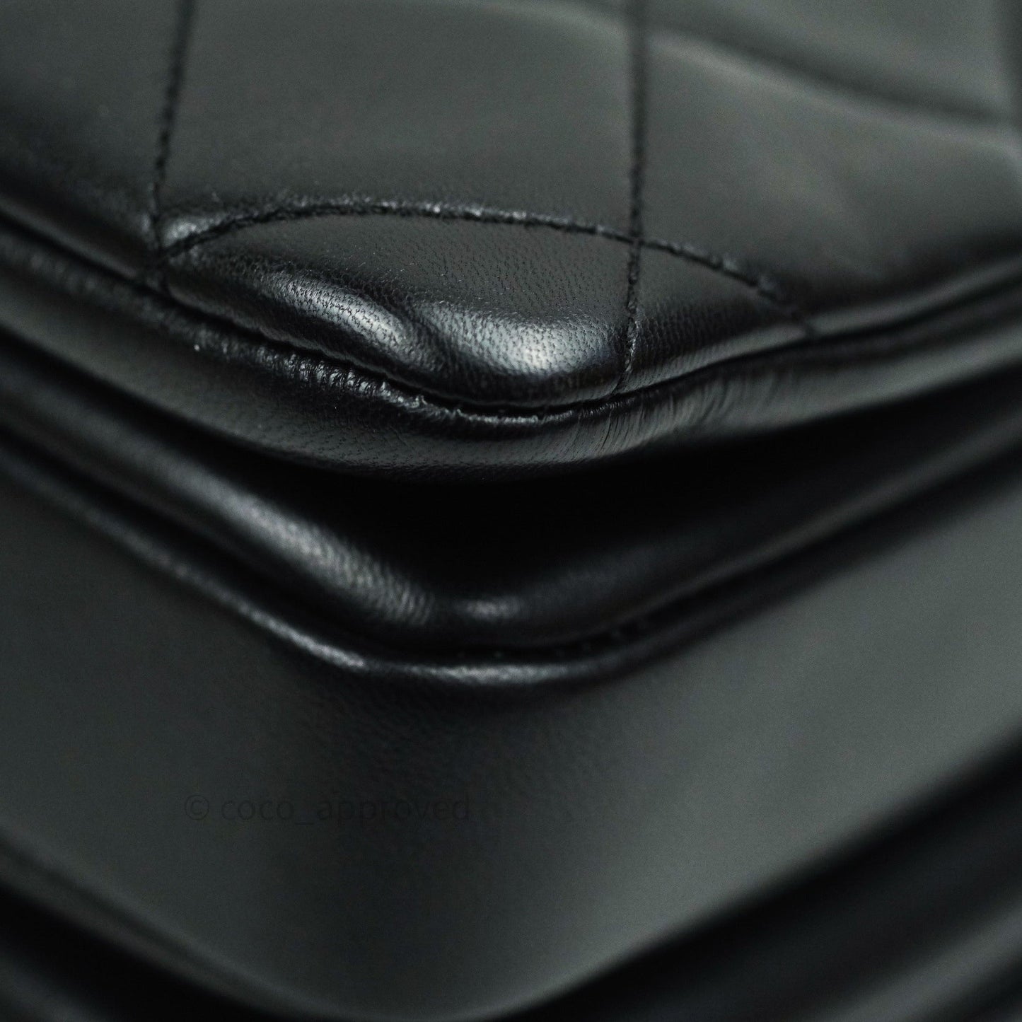 Chanel Trendy CC Small Black Lambskin Gold Hardware