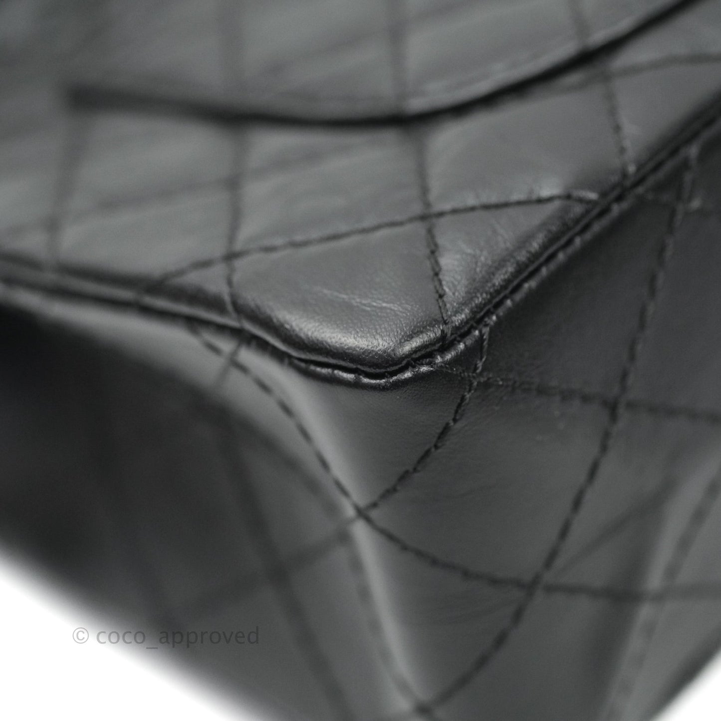 Chanel Reissue Quilted Aged Calfskin Black Ruthenium Hardware 225