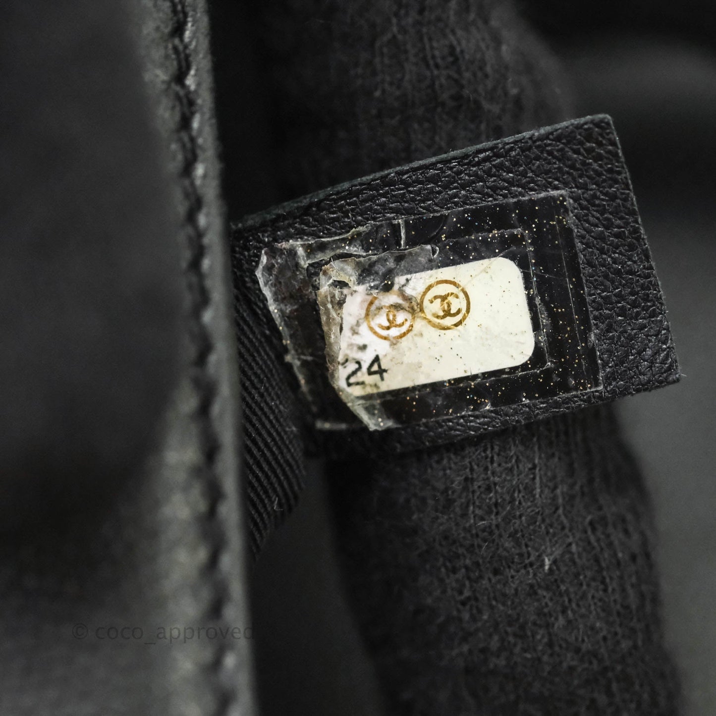 Chanel Quilted So Black Small Boy Caviar