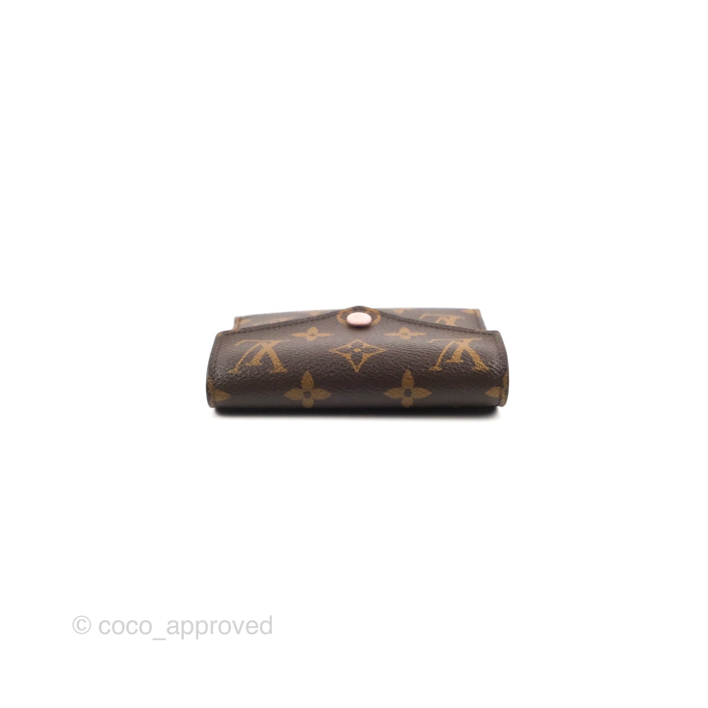 Louis Vuitton Victorine Wallet Monogram Canvas Rose Ballerine