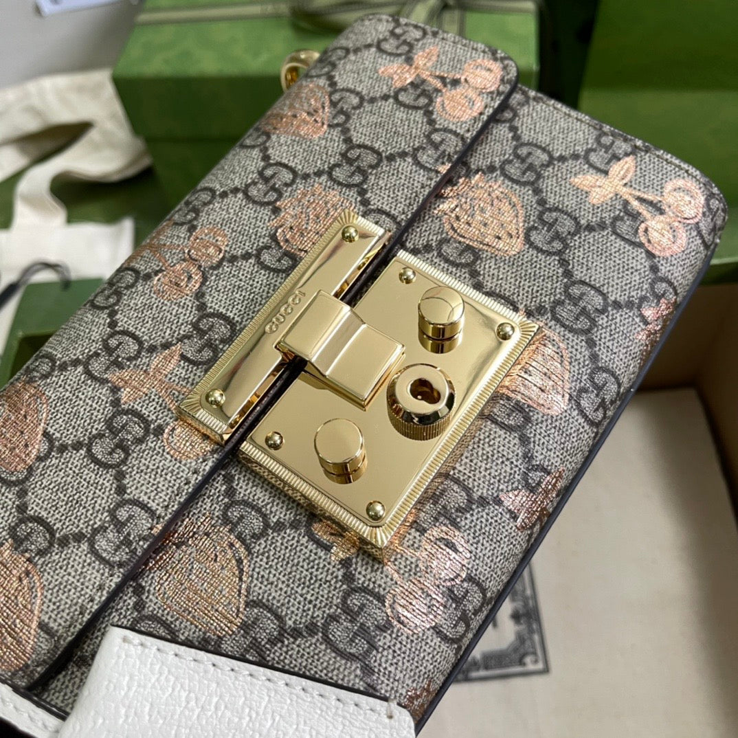 Luxury Gucci Padlock Small Shoulder Bag