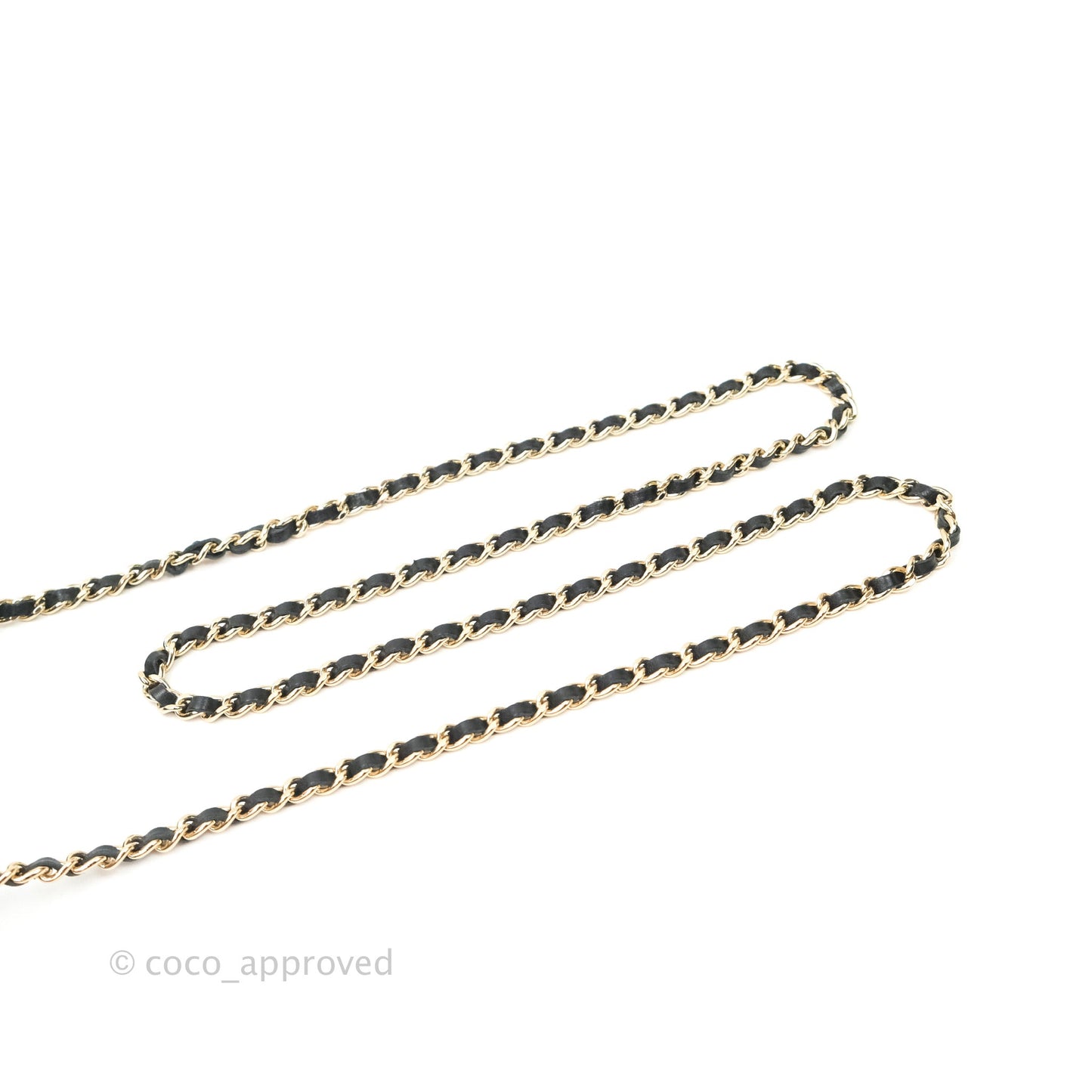 Chanel Vanity with Classic Chain in Black Lambskin Gold Hardware