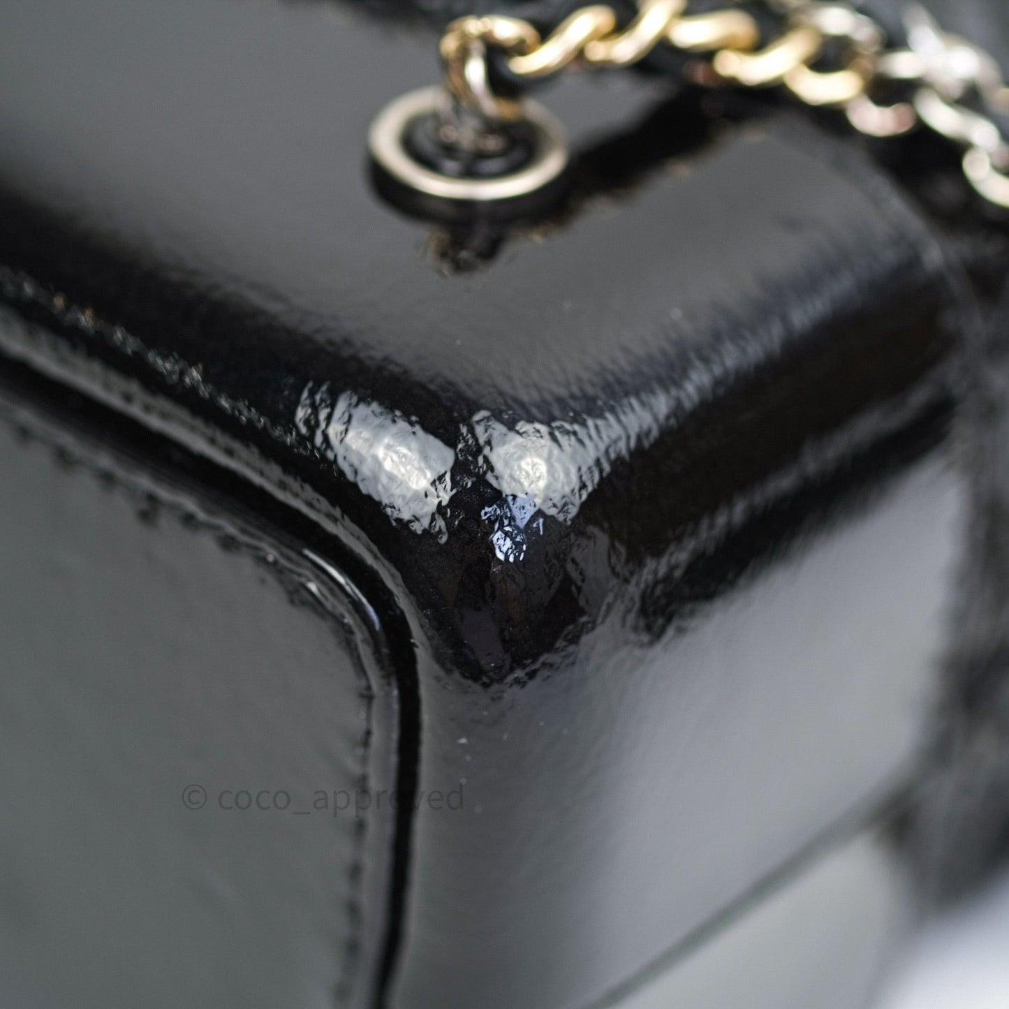Chanel Gabrielle Backpack Black Goatskin Ombre Small Black