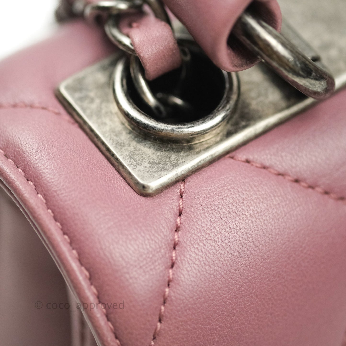 Chanel Trendy CC Small Mauve Pink Lambskin Ruthenium Hardware
