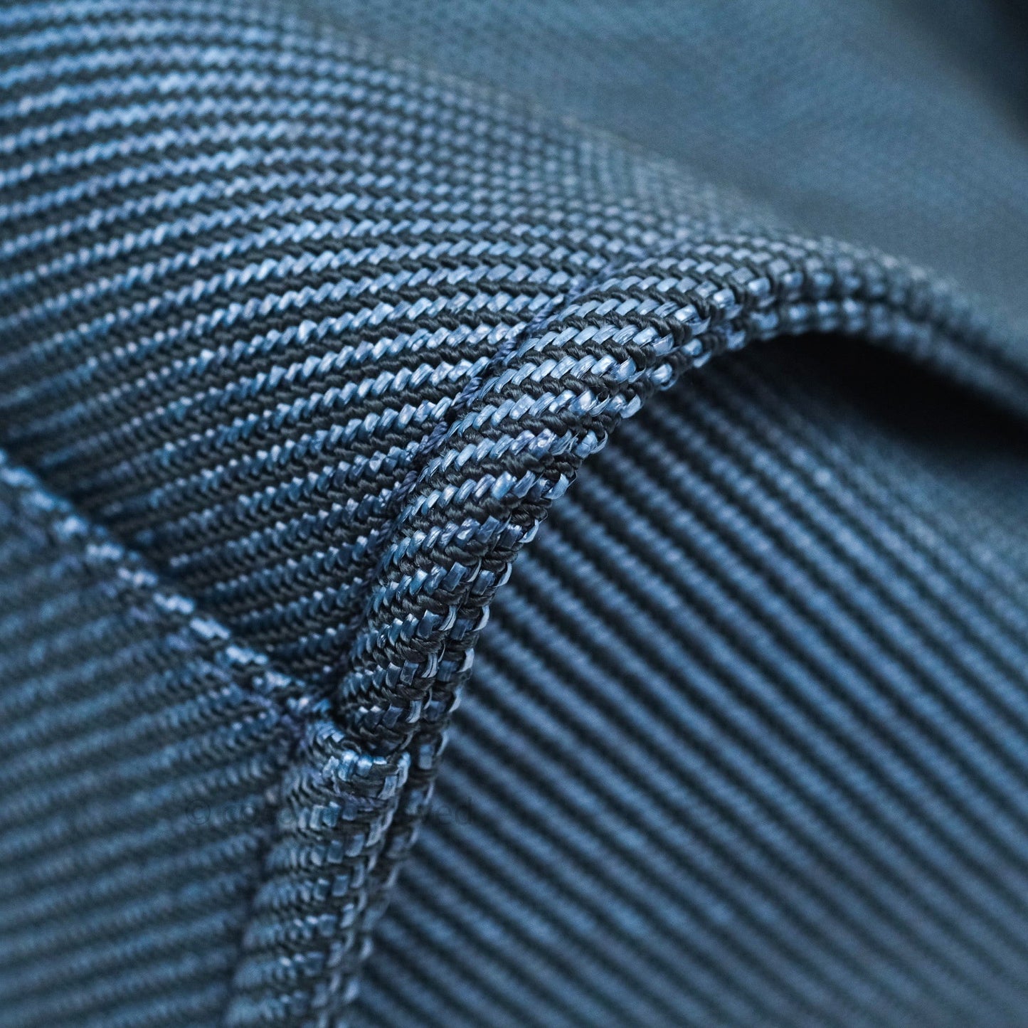 Chanel Canvas Large Deauville Tote Navy Blue 20A