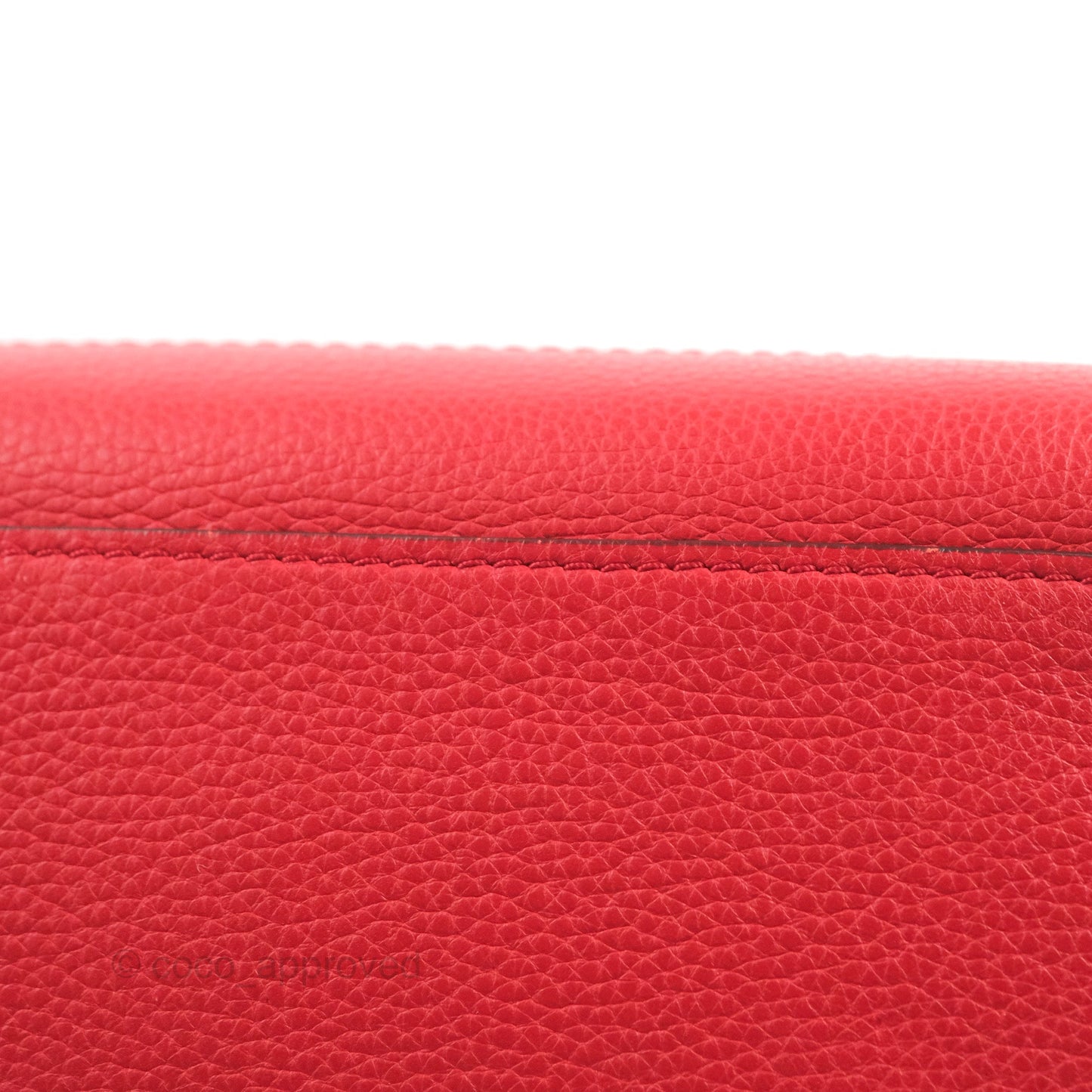 Celine Mini Luggage Bag Red Calfskin