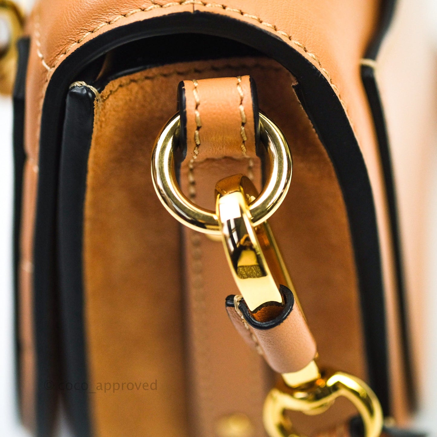 Chloé Nile Crossbody Bag Quilted Leather Beige