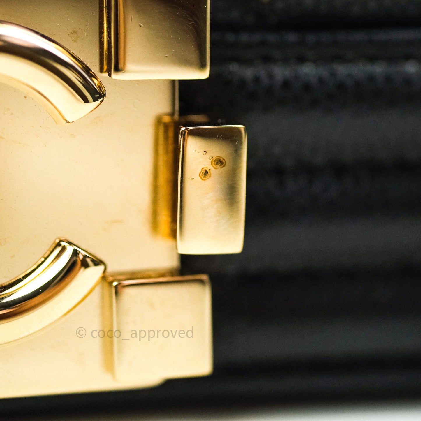 Chanel Quilted Medium Boy Flap Black Caviar Gold Hardware
