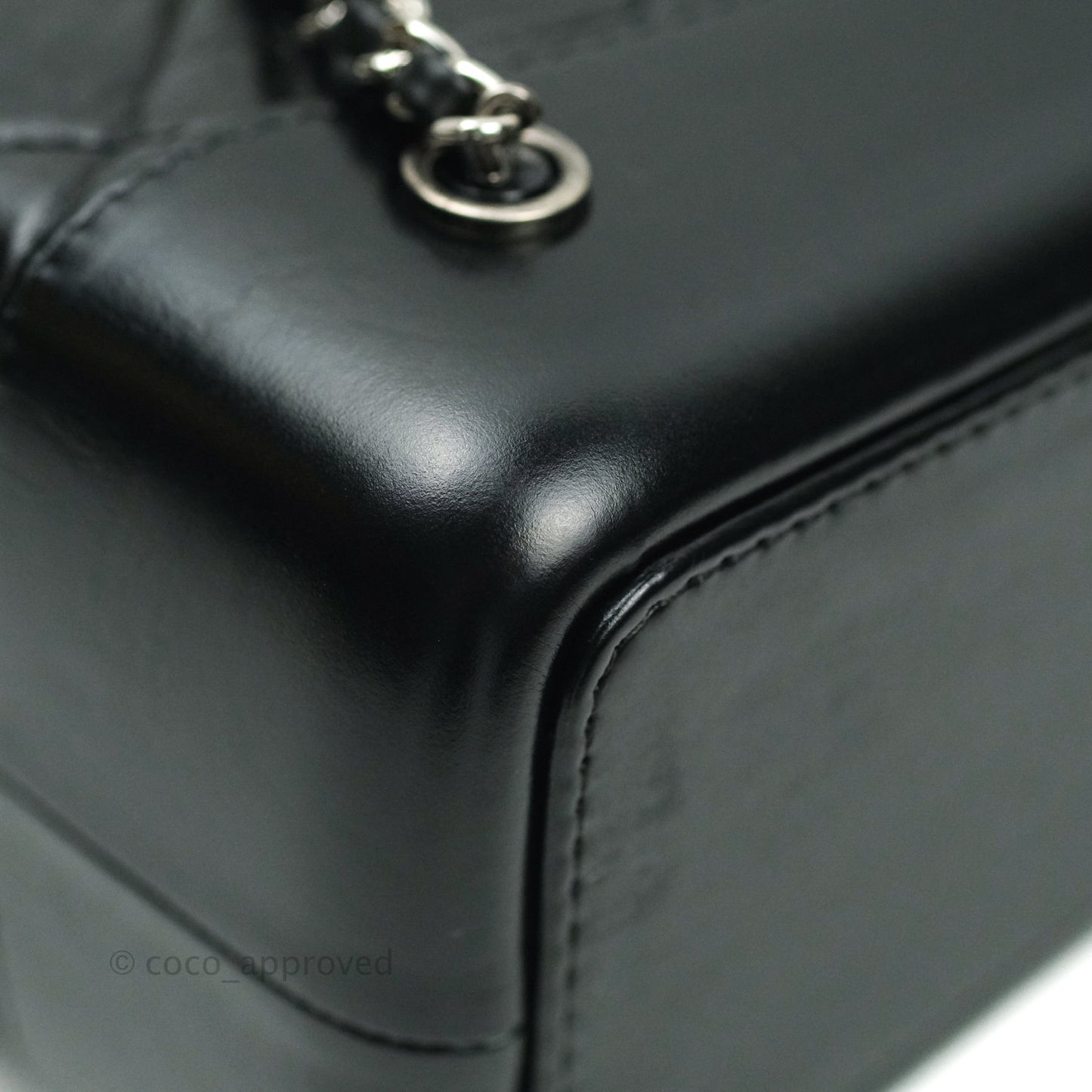 Chanel Small Gabrielle Backpack Black Aged Calfskin