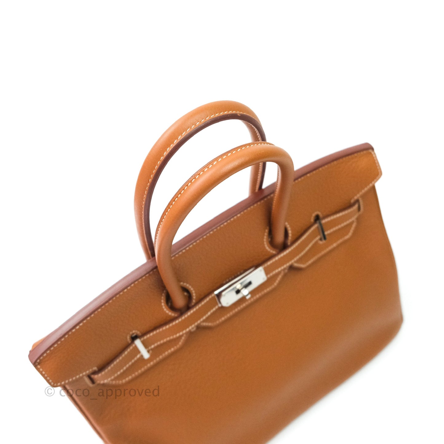 Hermès Birkin 35 Gold Togo Palladium Hardware