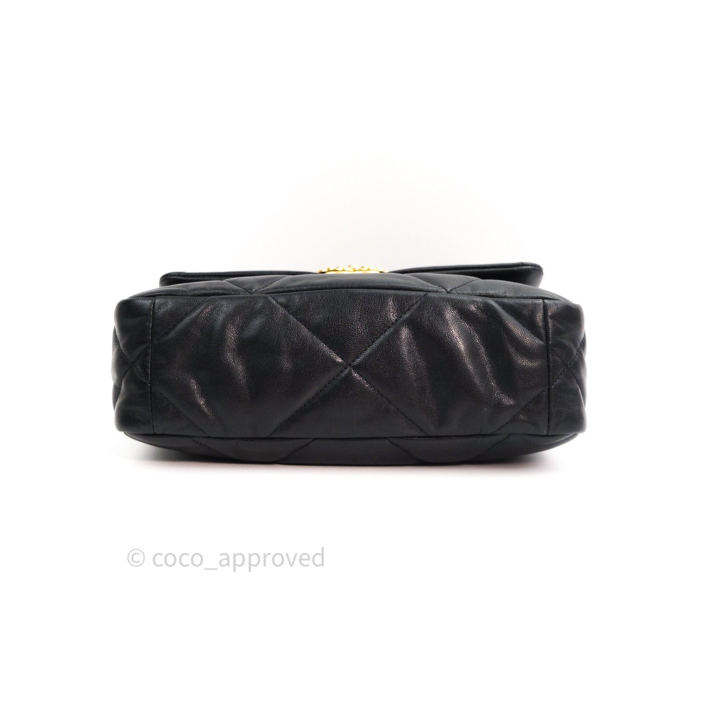 Chanel 19 Small Beige Goatskin Mixed Hardware